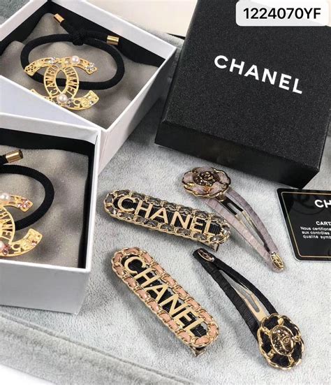 accessori per capelli chanel|chanel hair accessories.